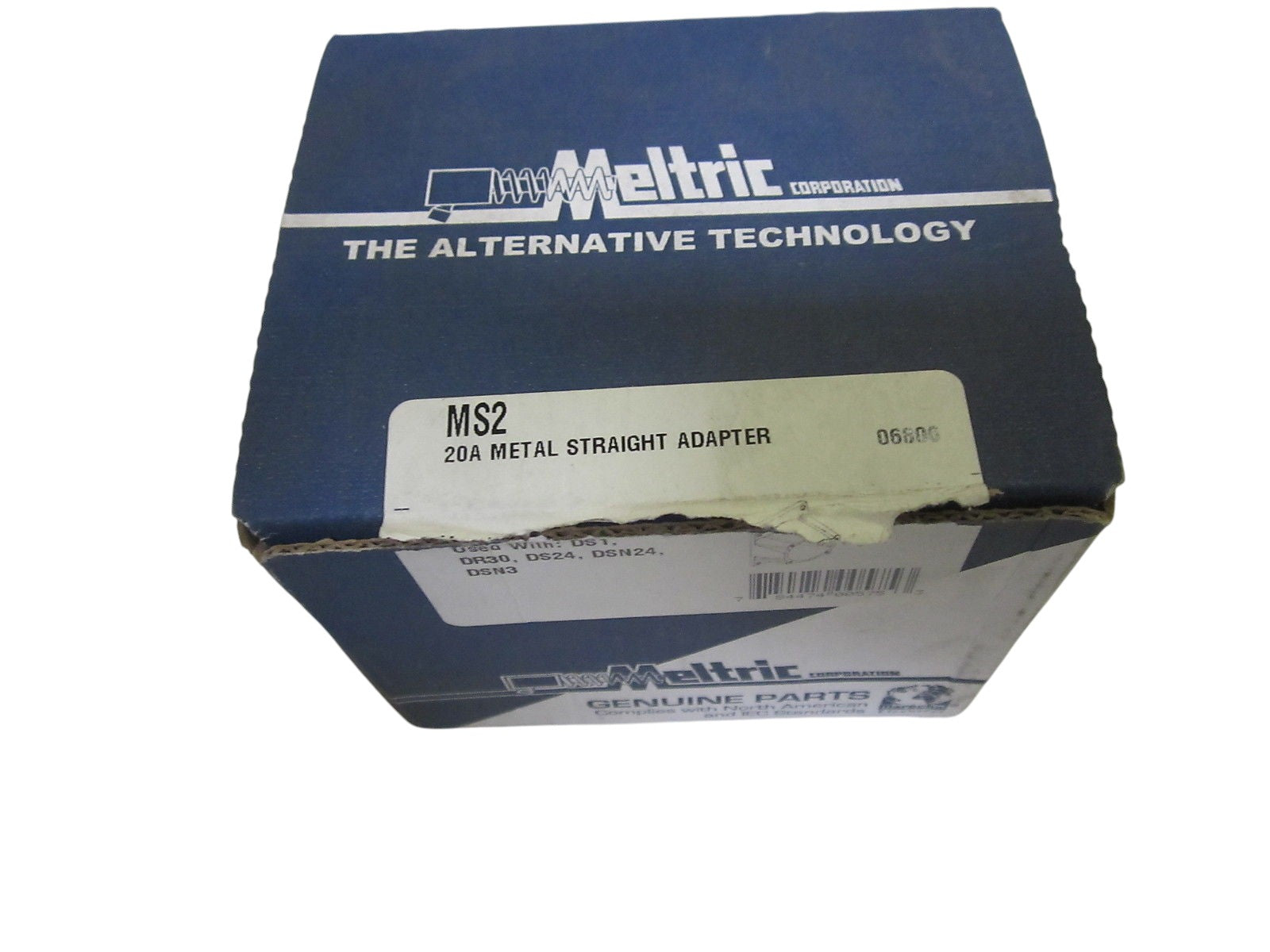 METRIC MS2 20A METAL STRAIGHT ADAPTER NSMP