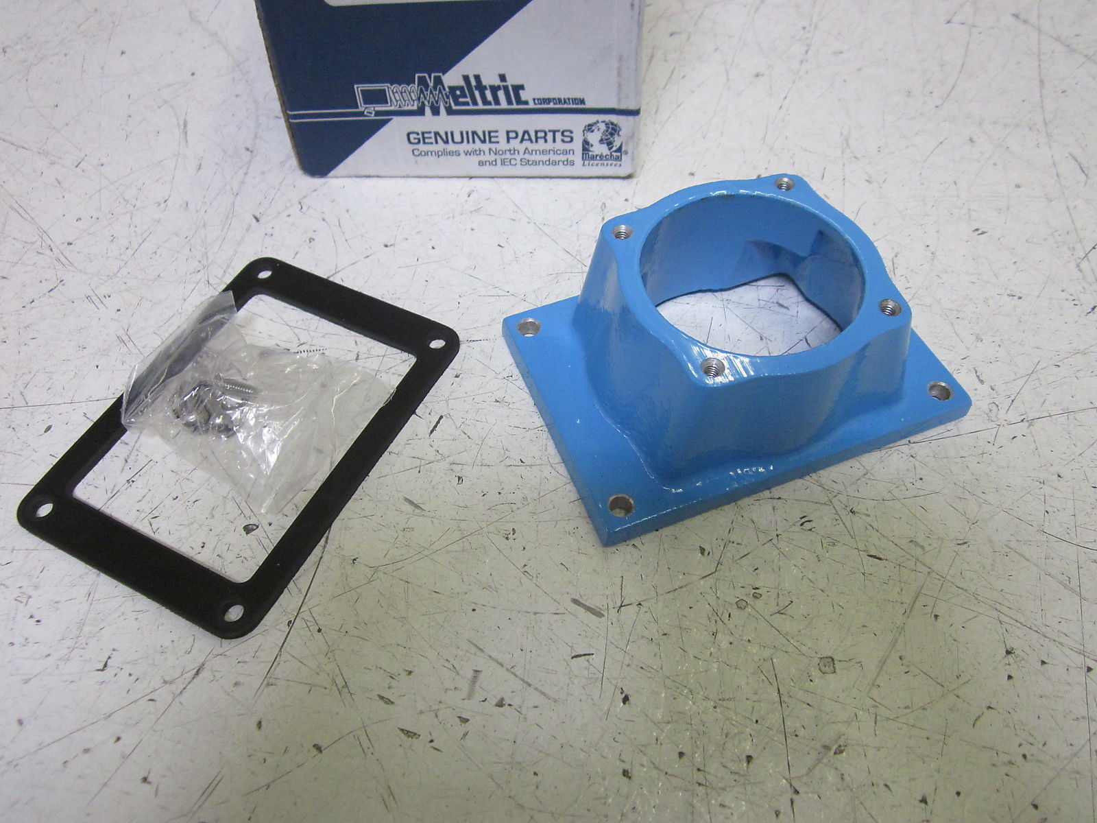 METRIC MS2 20A METAL STRAIGHT ADAPTER NSMP