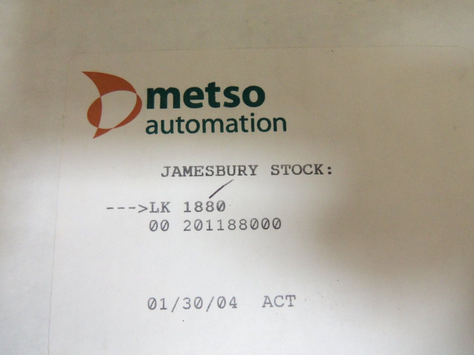 METSO LK-1880 BRACKET NSMP