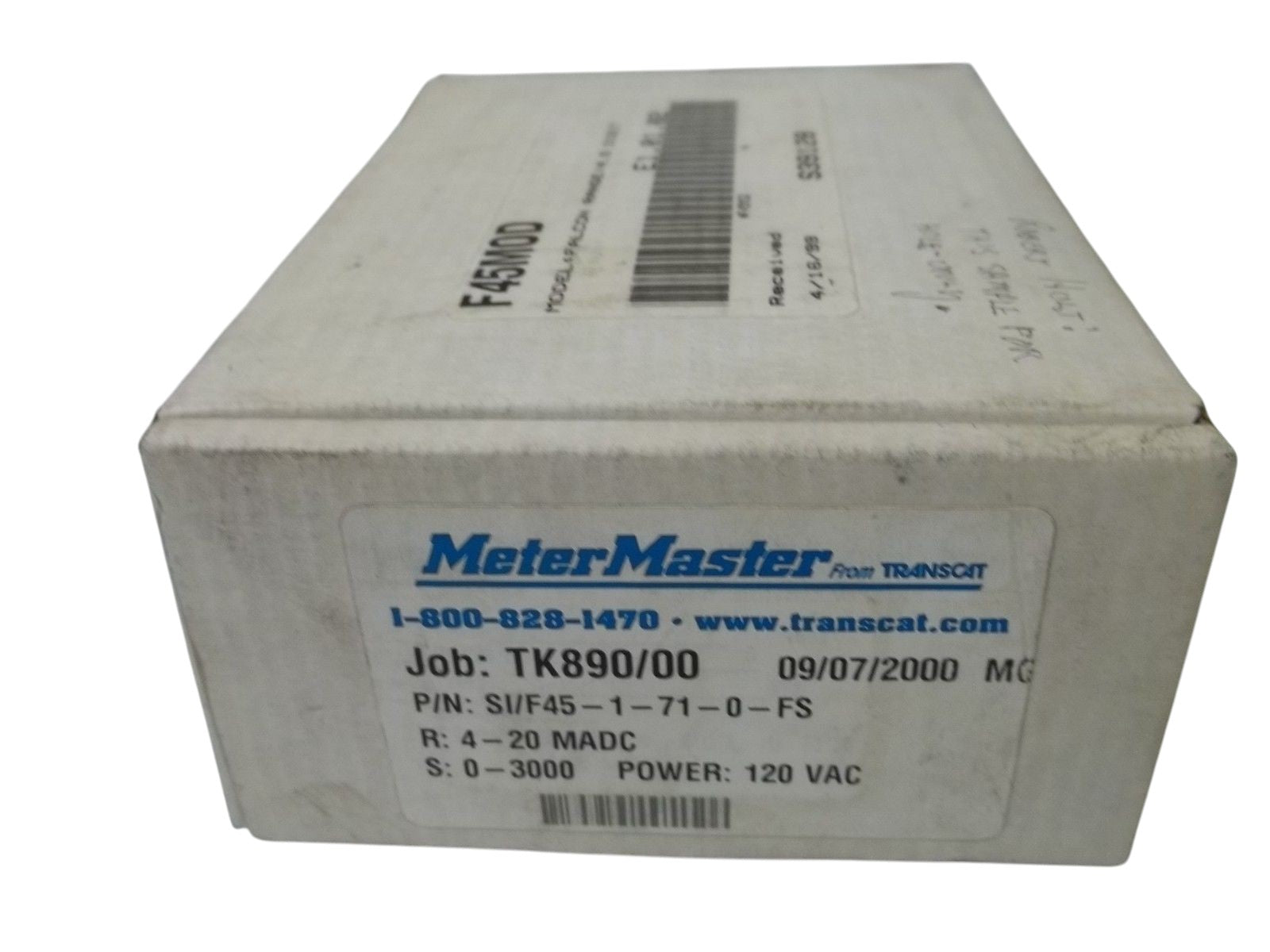 METTER MASTER SI/F45-1-71-0-FS  PANEL METER NSMP