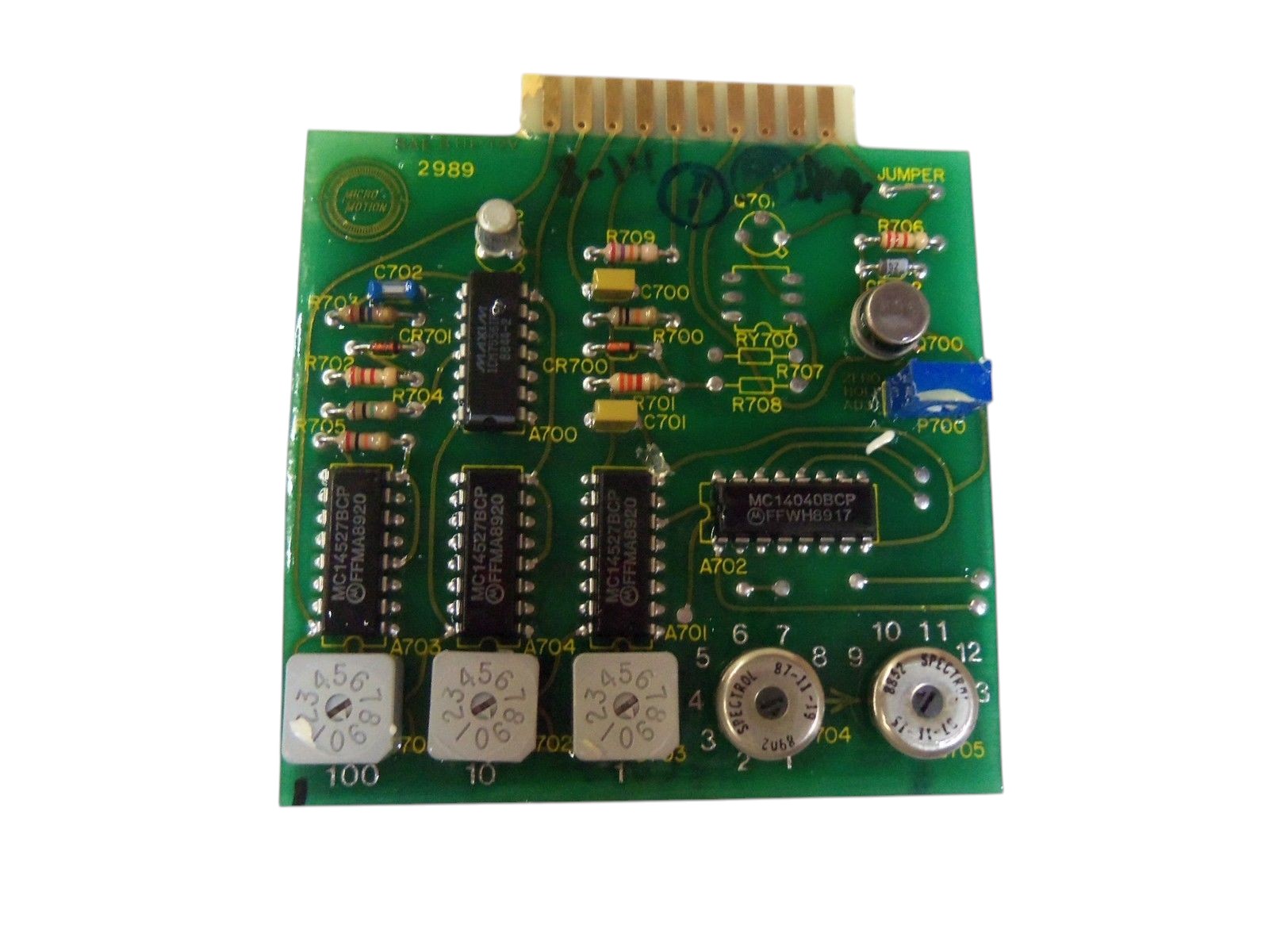 MICRO MOTION FMC-00-0114-B  UNMP