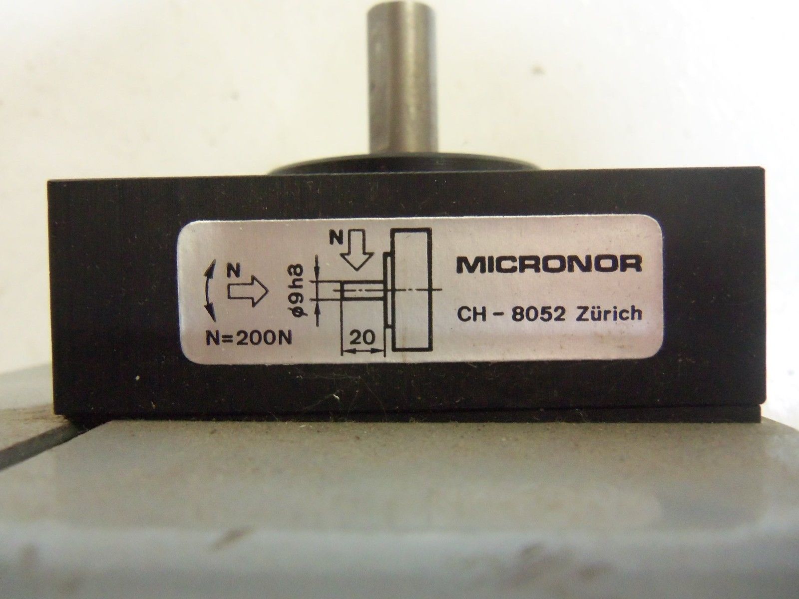 MICRONOR CH-8052 SWITCH UNMP