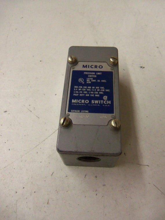 MICROSWITCH 1ML10 *USED*