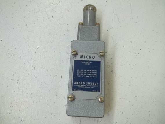 MICRO SWITCH 5ML1 PRECISION LIMIT SWITCH (GREY) *USED*