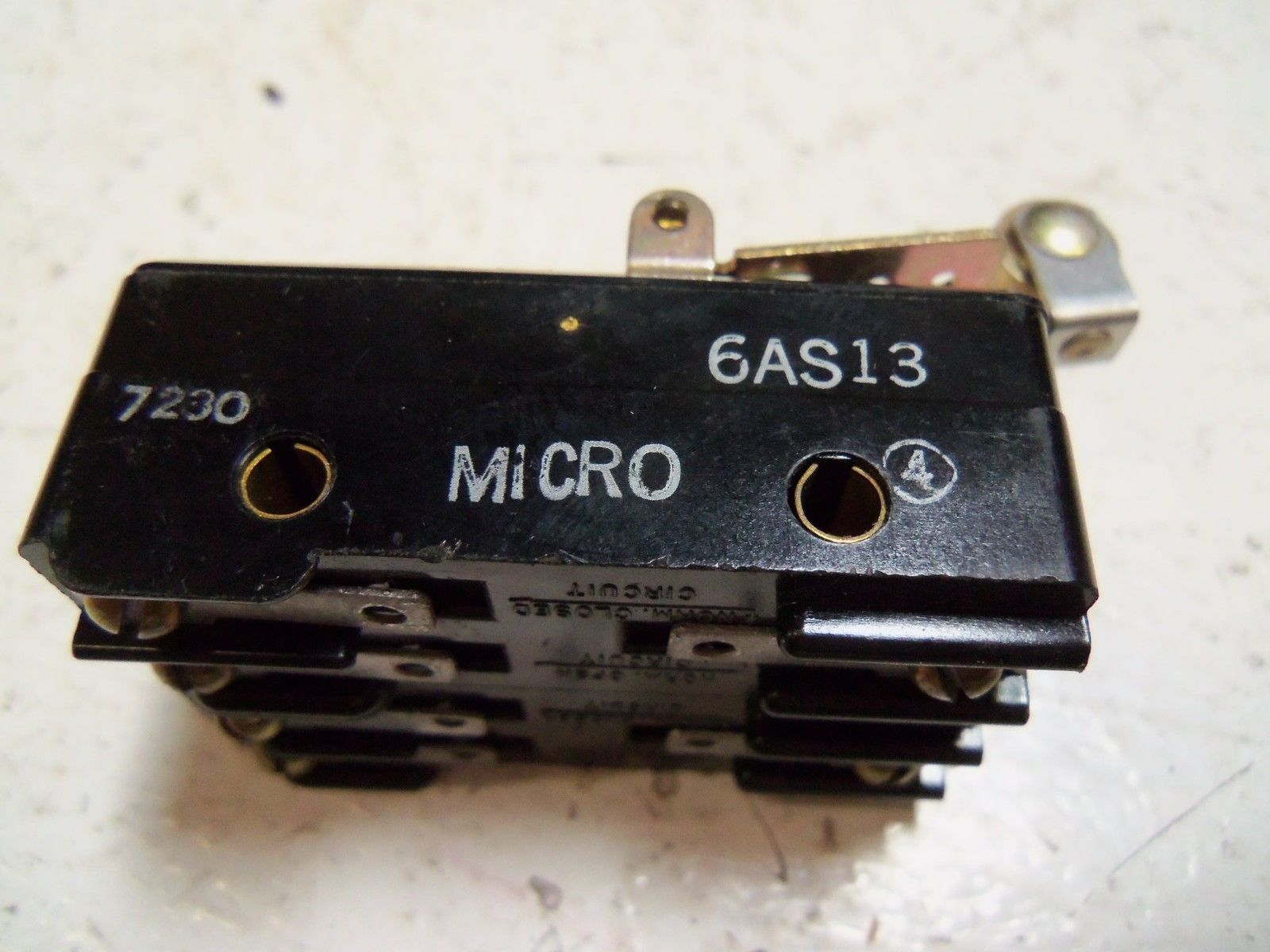 MICRO SWITCH 6AS13 SWITCH UNMP