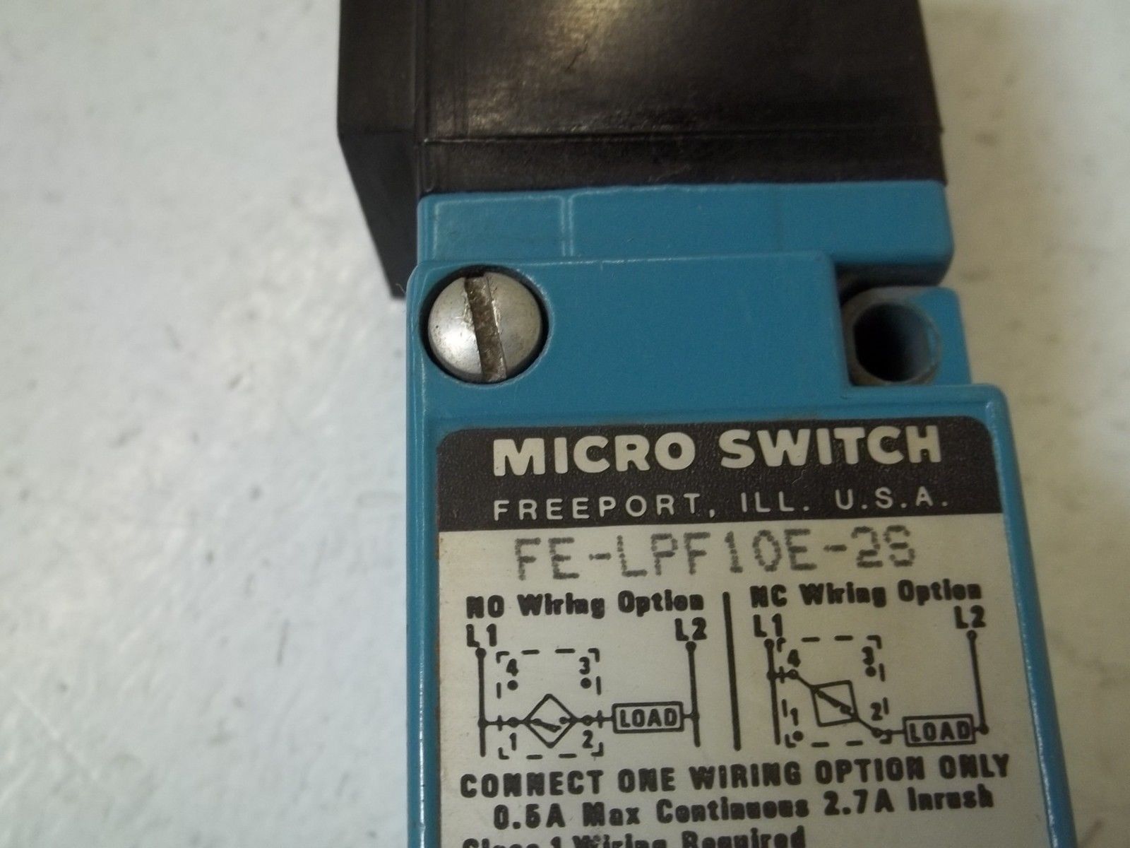 MICRO SWITCH FE-LPF10E-2S PHOTO ELECTRIC  SWITCH UNMP