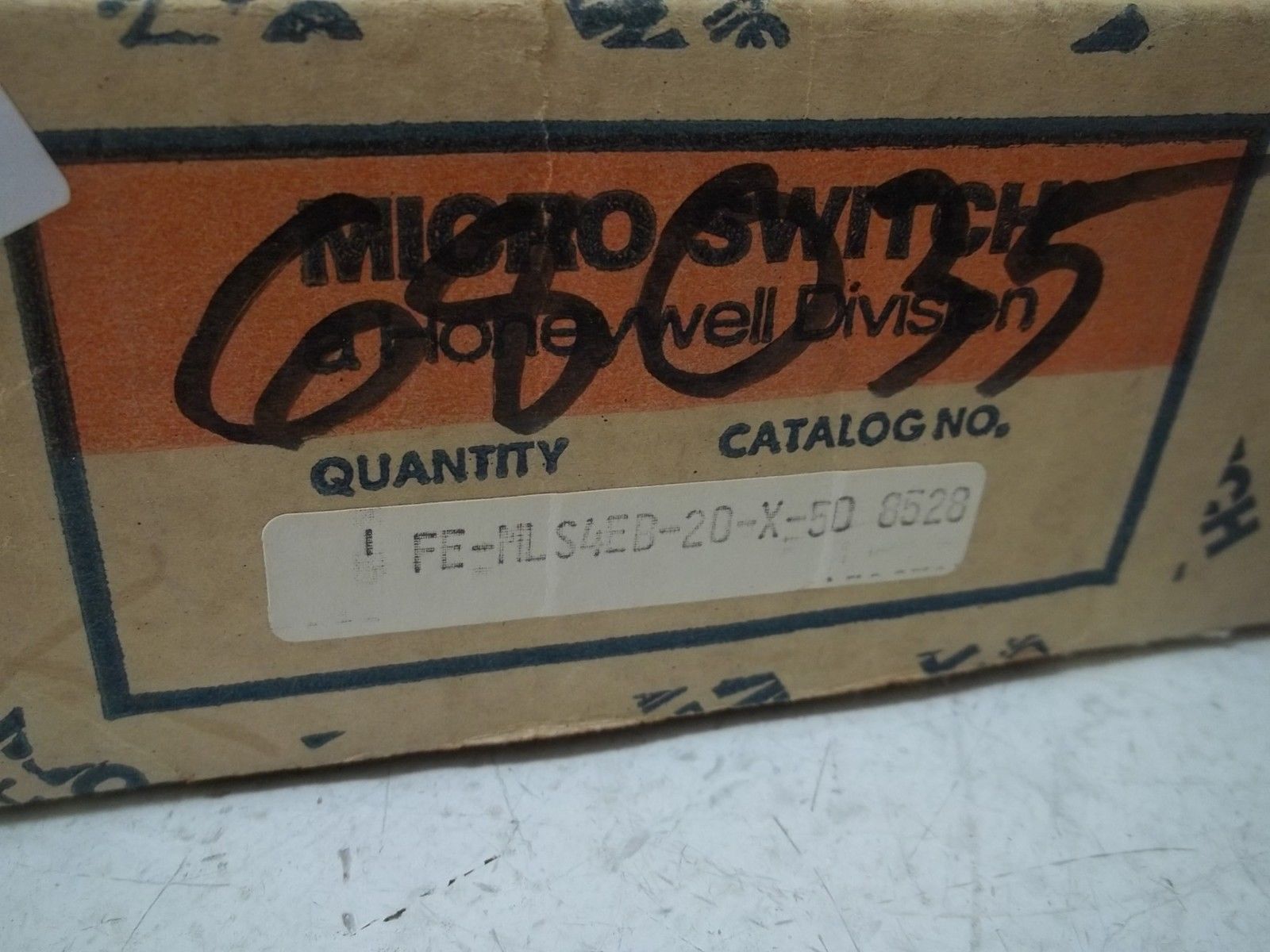 MICRO SWITCH FE-MLS4EB-20-X-50 PHOTOELECTRIC NSMP