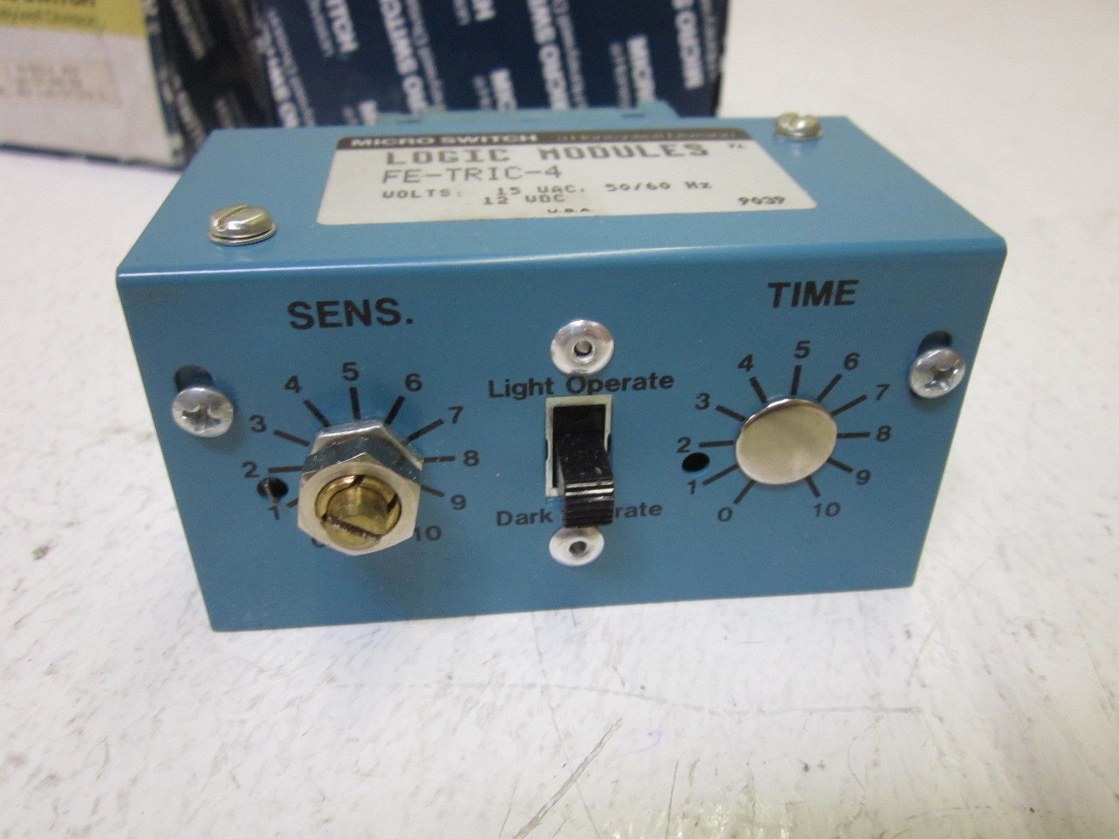 MICRO SWITCH FE-TR1C-4 15VAC LOGIC MODULES NSMP