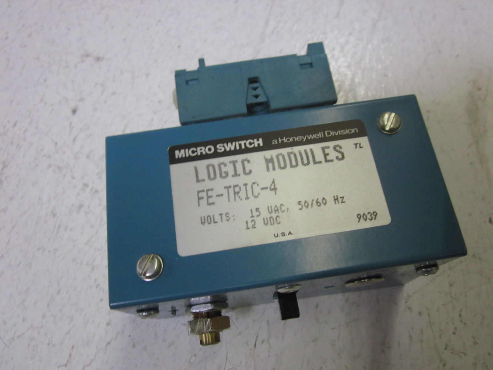 MICRO SWITCH FE-TR1C-4 15VAC LOGIC MODULES NSMP