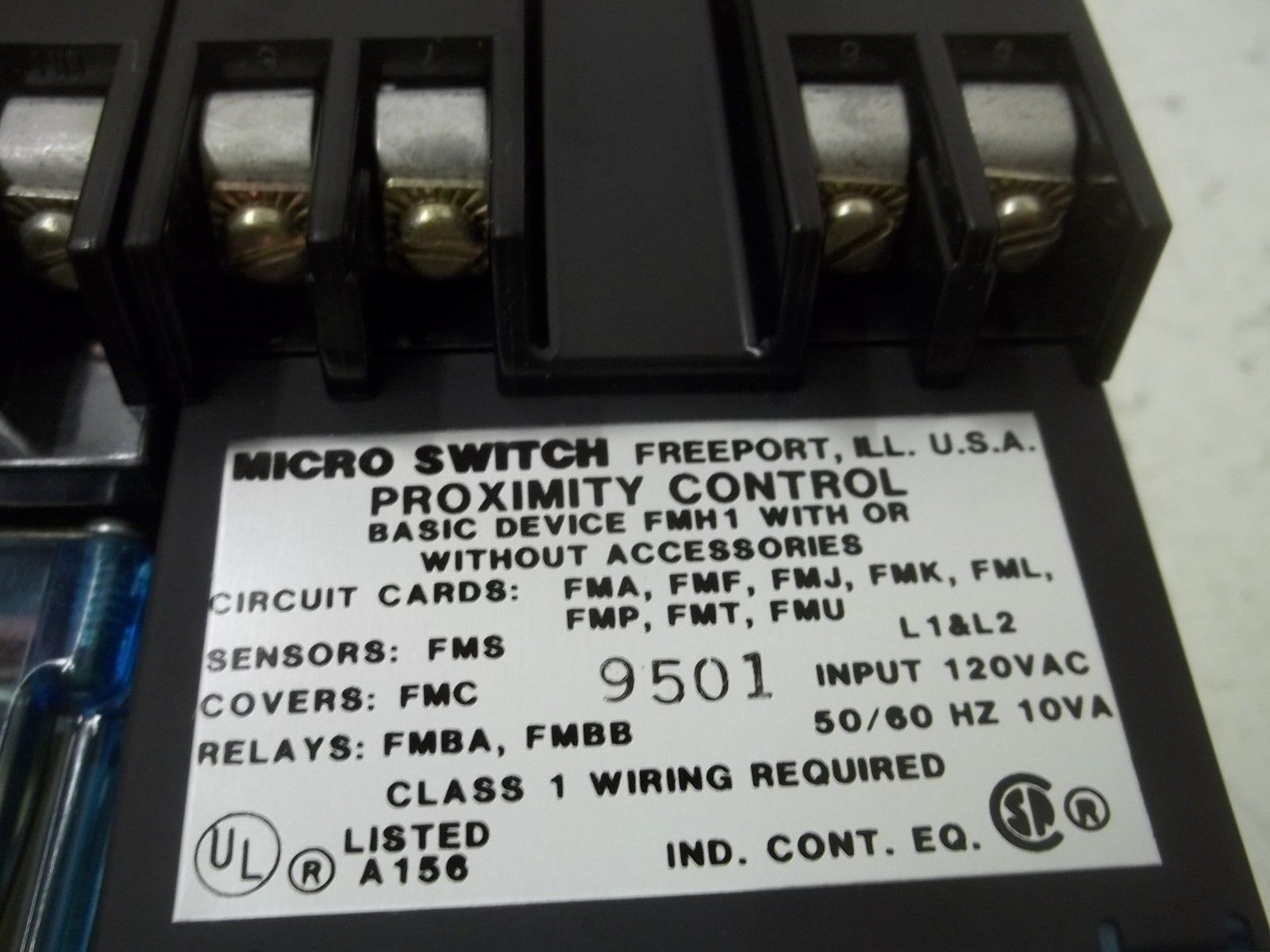 MICRO SWITCH FMA111-AV AMPLIFIER CONTROLLER NSMP