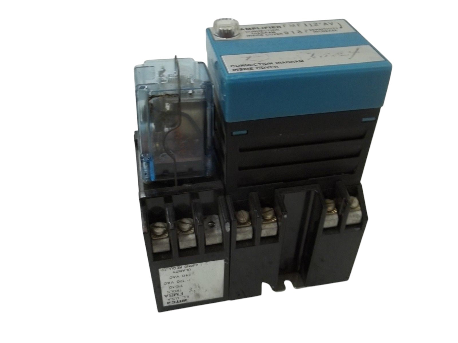 MICRO SWITCH FMF112.AV PROXIMITY CONTROL AMPLIFIER UNMP