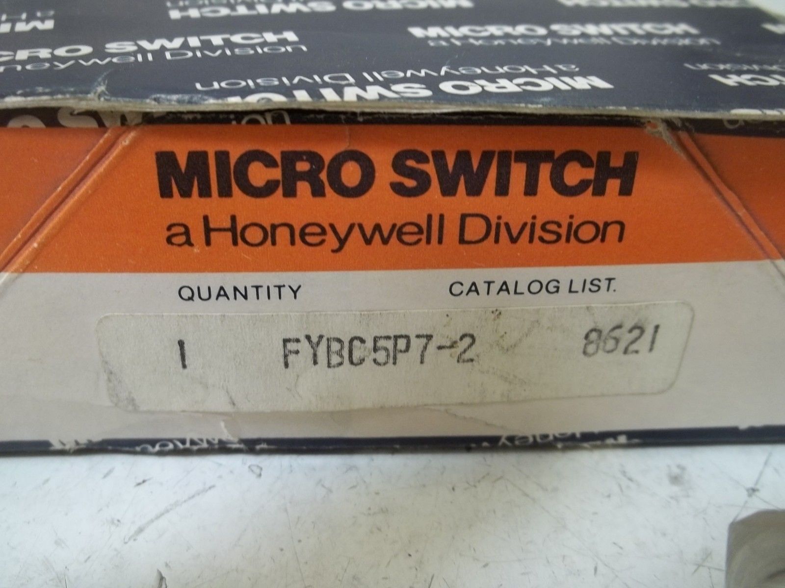 MICRO SWITCH FYBC5P7-2 NSMP