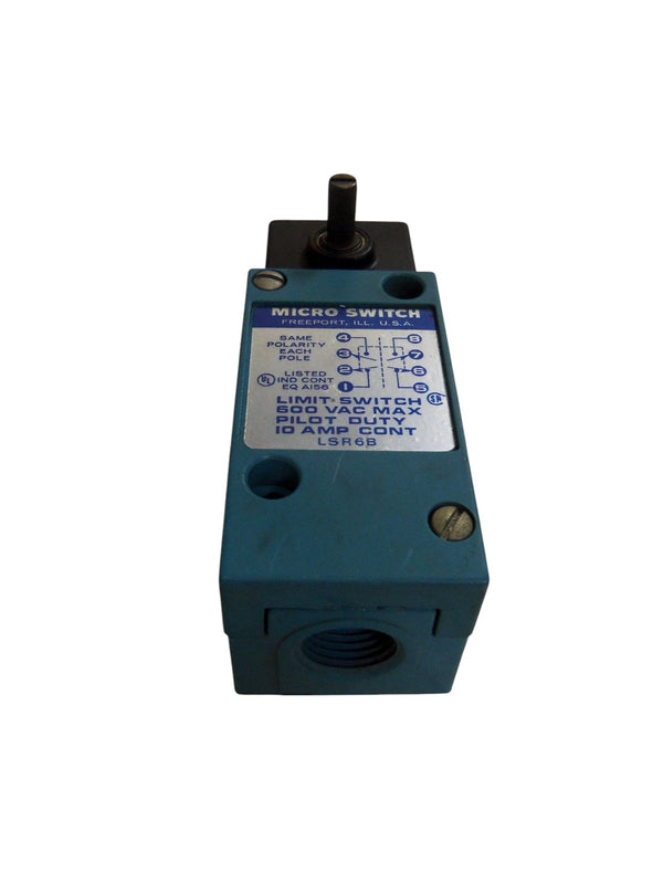 MICRO SWITCH LSR6B LIMIT SWITCH UNMP