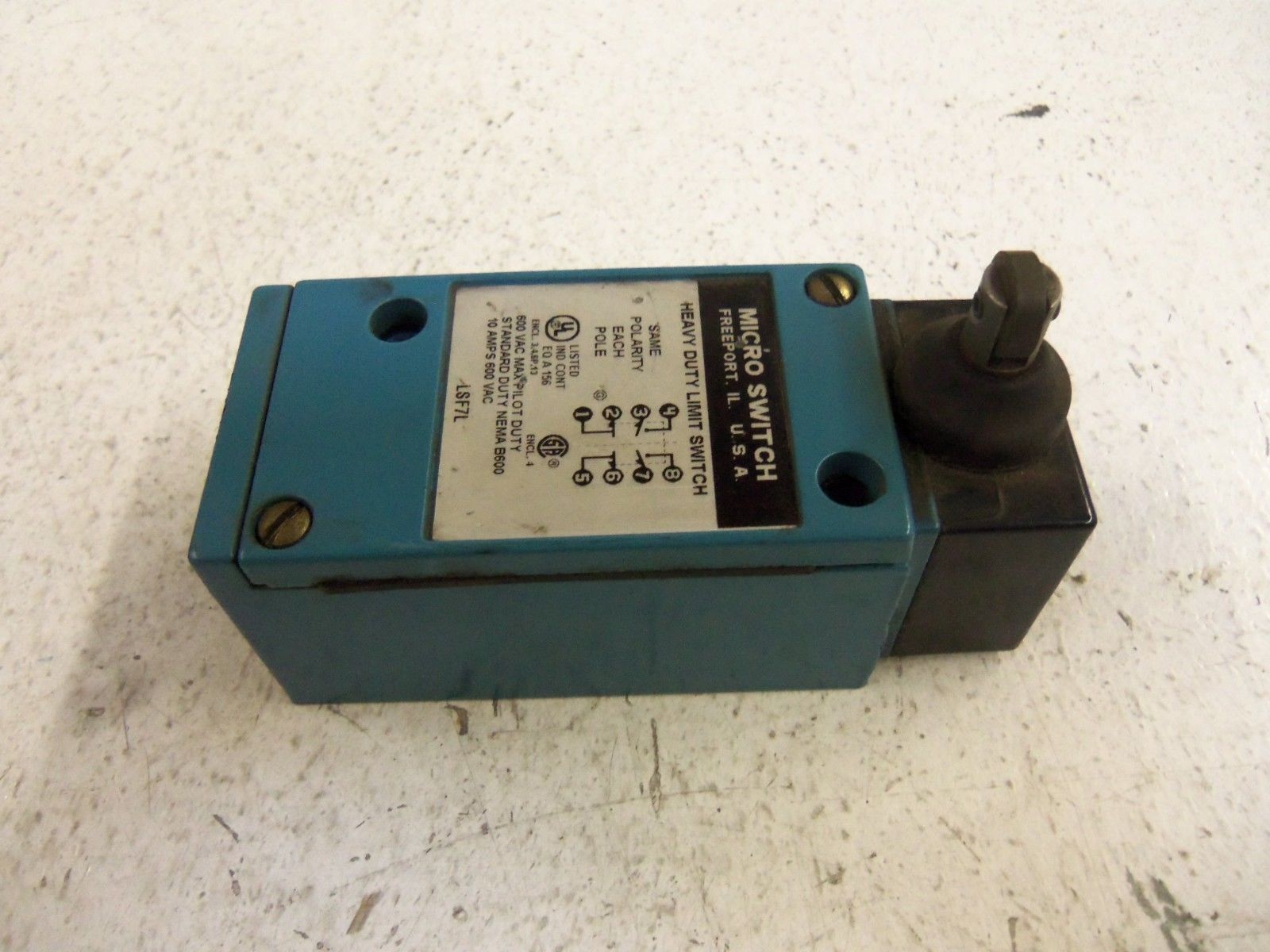 MICRO SWITCH LSF7L *USED*