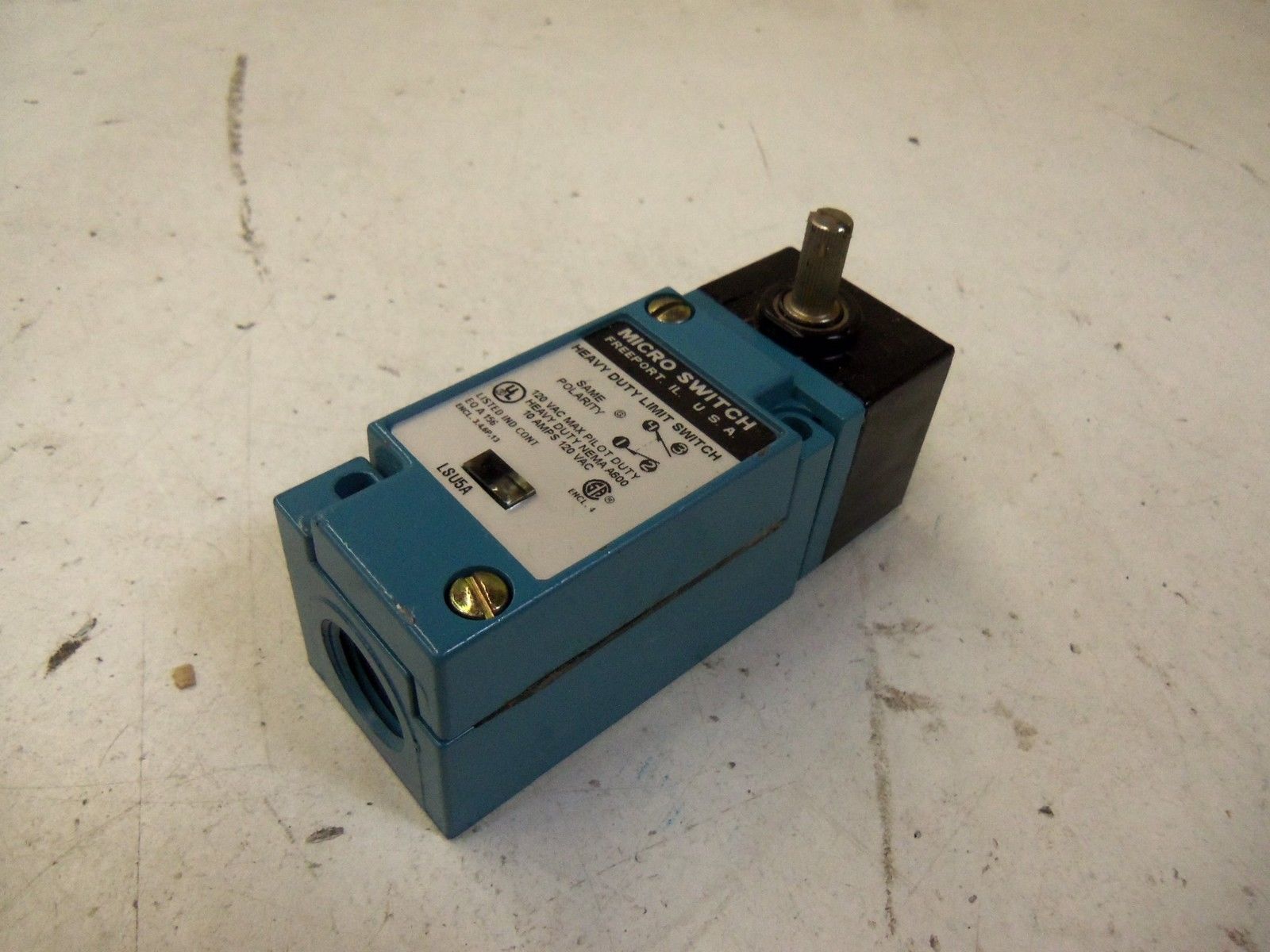 MICRO SWITCH LSU5A UNMP