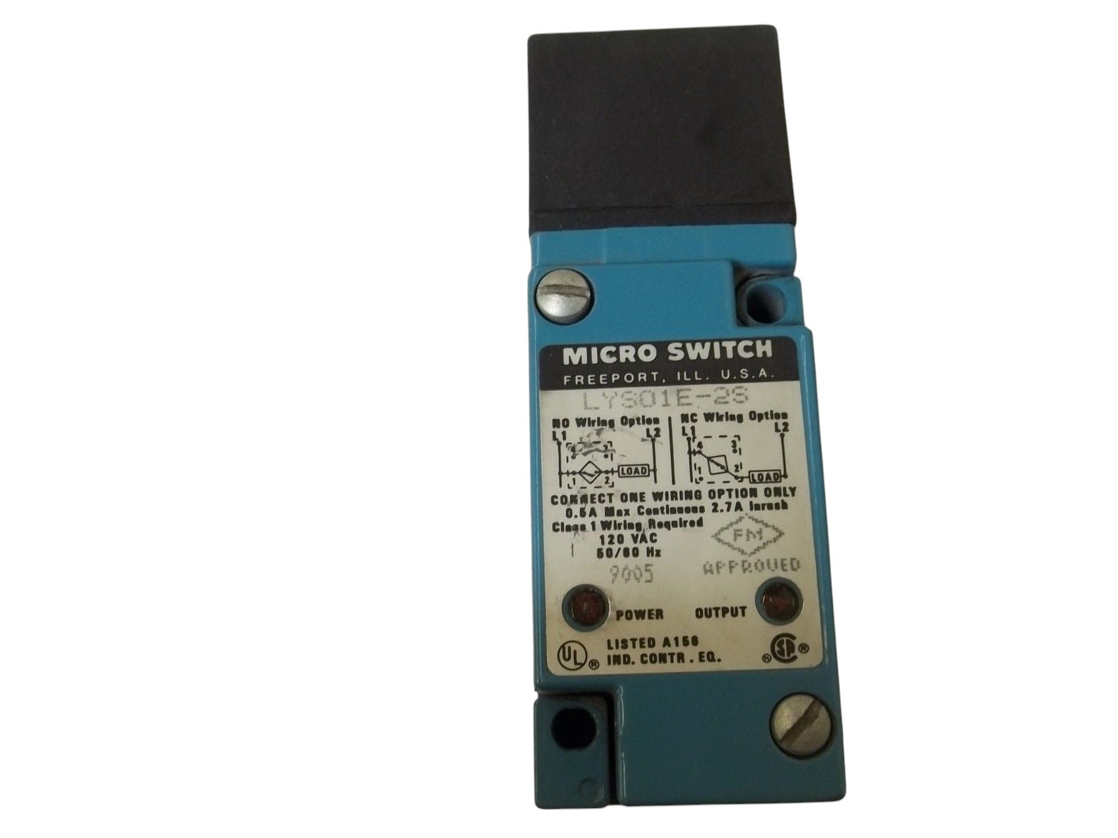 MICRO SWITCH LSY01E-2S PROXIMITY  SWITCH UNMP