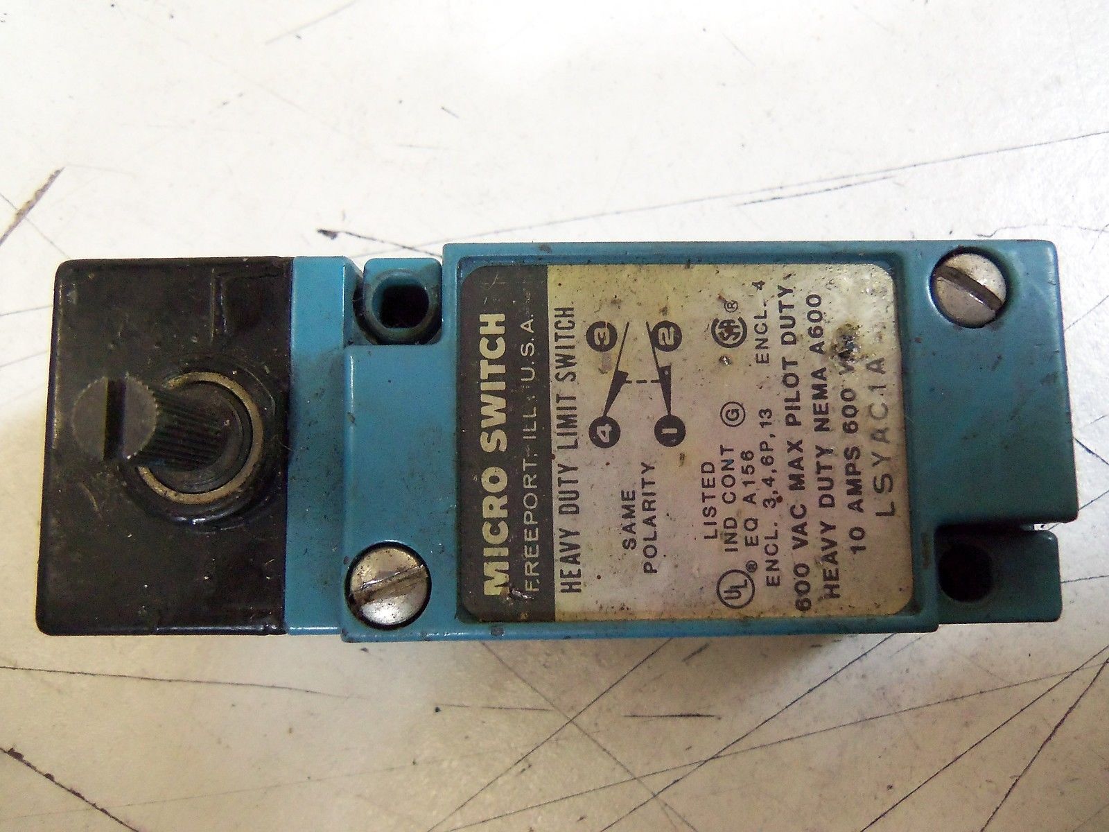 MICRO SWITCH LSYAC1A *USED*