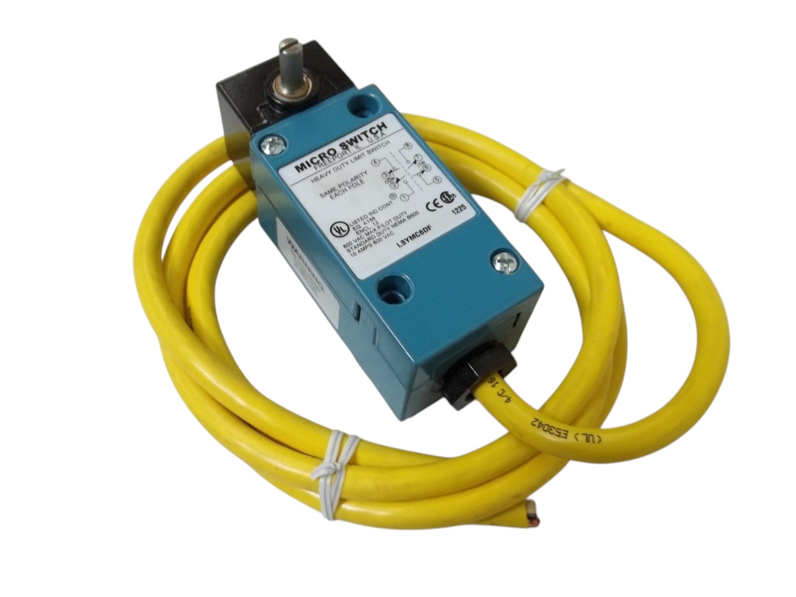 MICRO SWITCH LSYMC6DF HEAVY DUTY LIMIT SWITCH NSNP