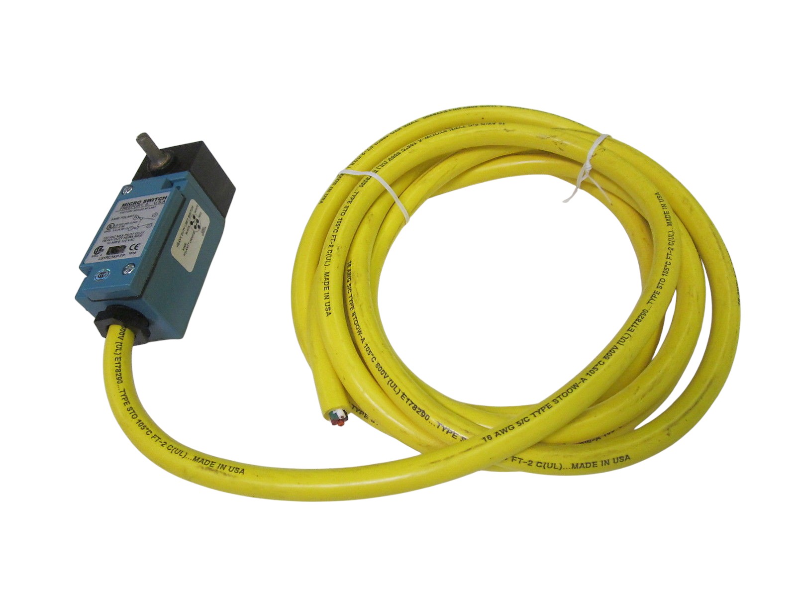 MICRO SWITCH LSYRC5KP-FP 120VAC UNMP