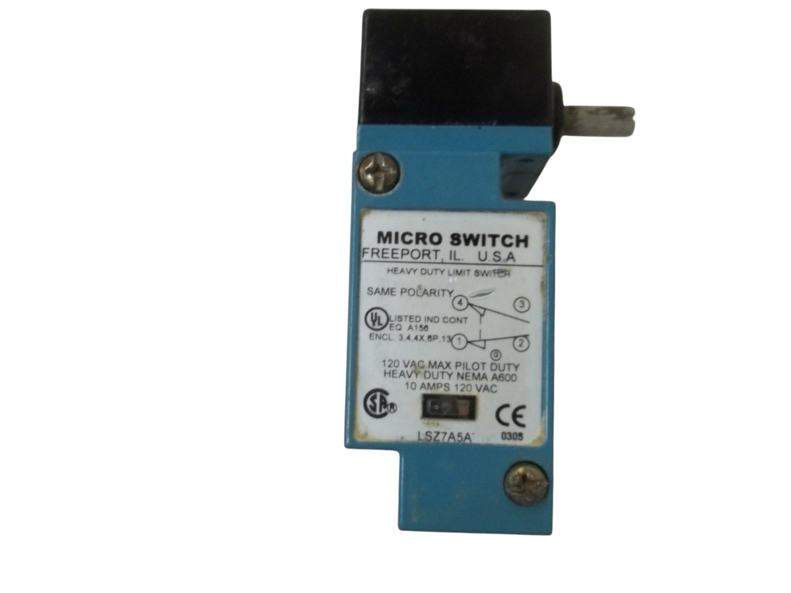 MICRO SWITCH LSZ7A5A (TOP ONLY) UNMP
