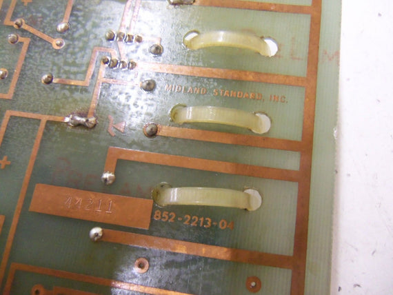 MIDLAND STANDARD, INC. 852-2213-04 *USED*