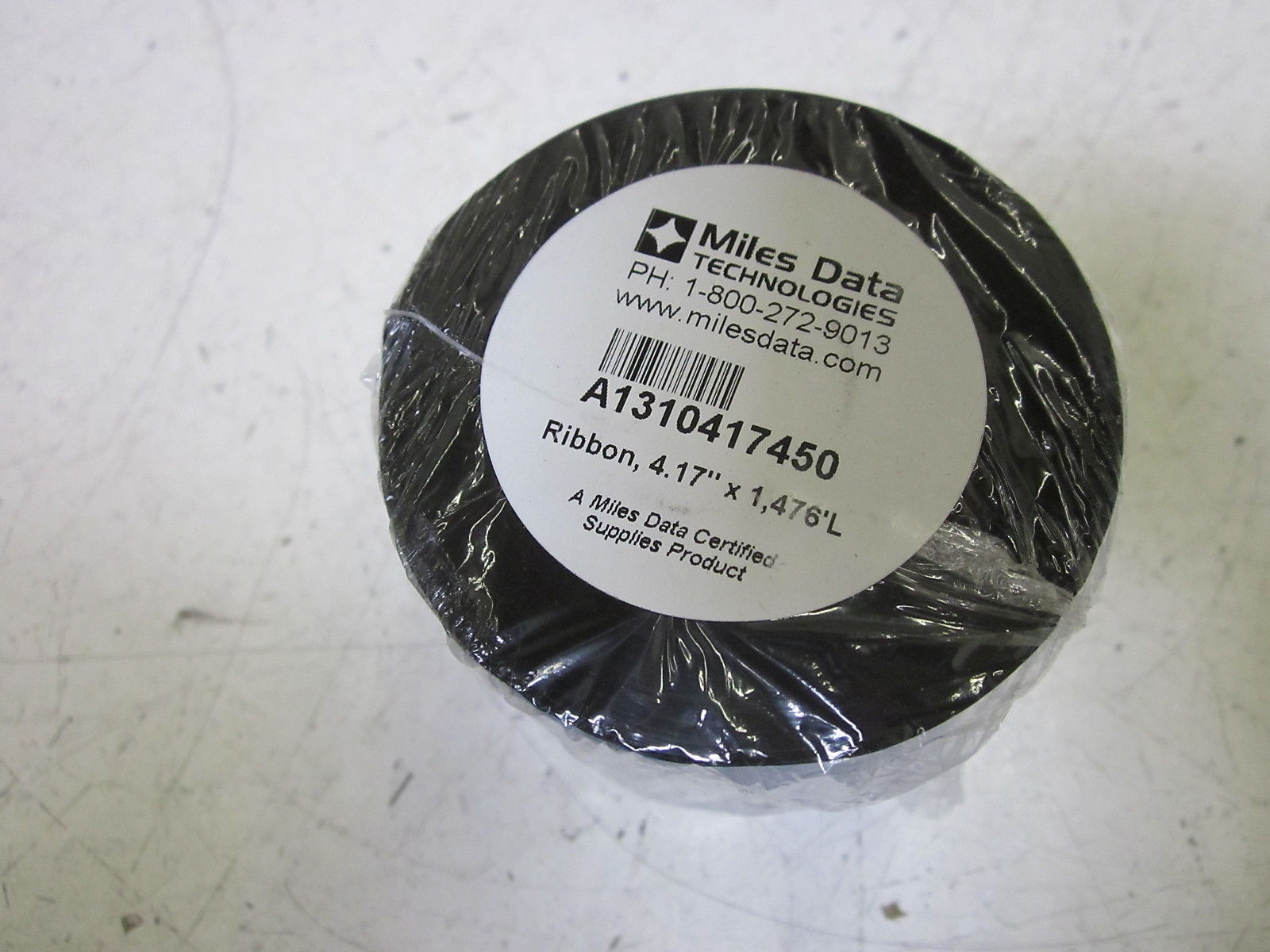 MILES DATA TECHNOLOGIES A1310417450 RIBBON 4.17" X 1,476'L NSNP