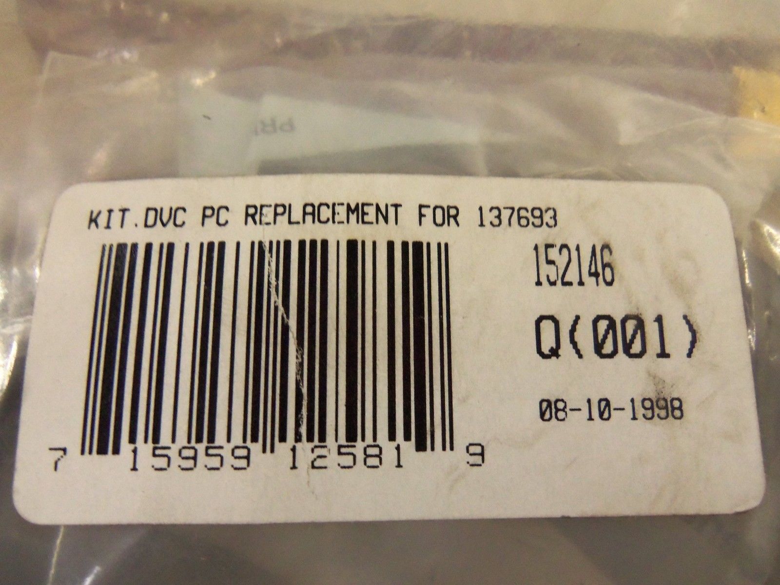 MILLER 152146 KIT REPLACEMENT FOR 137693 NSMP