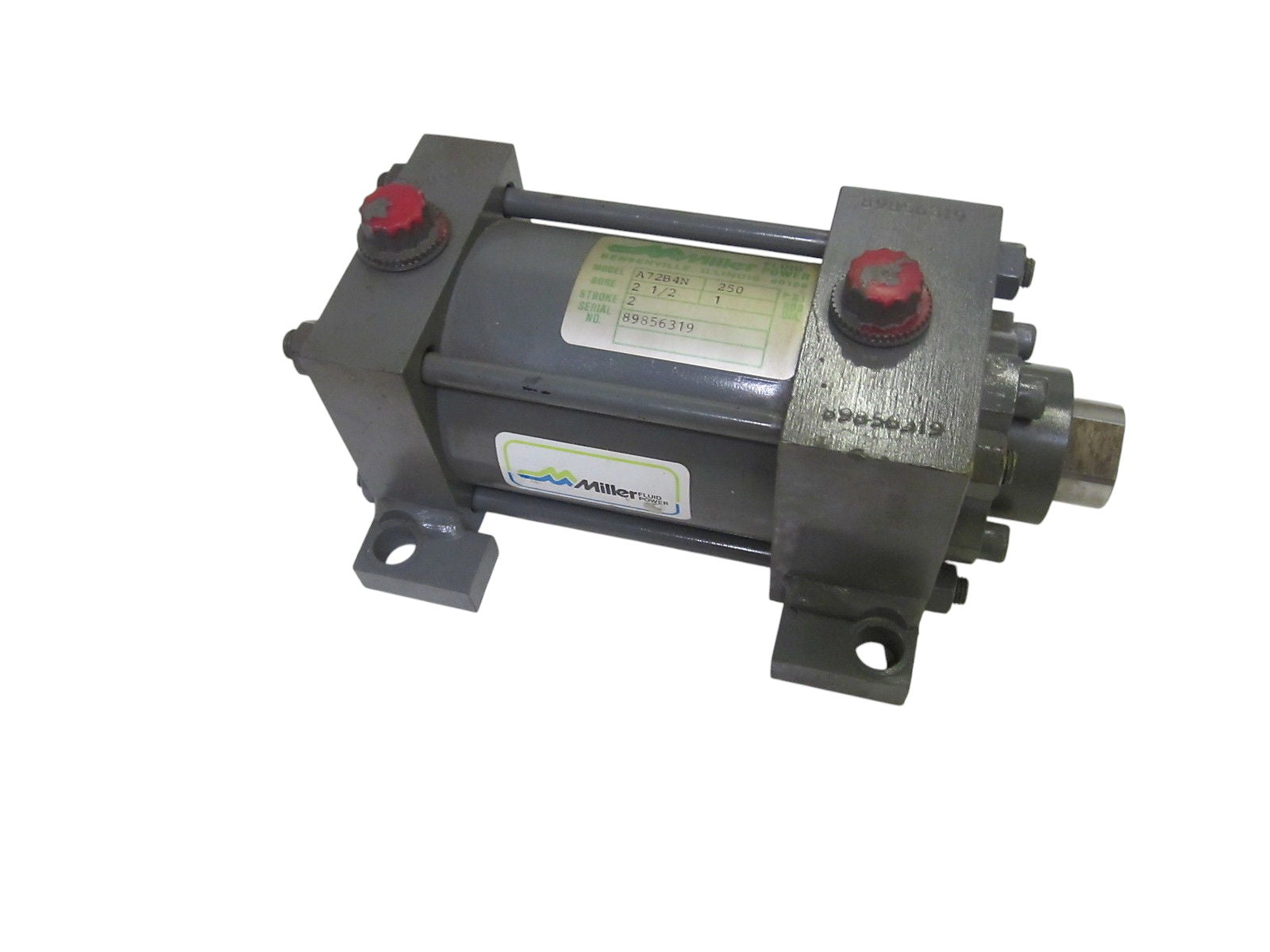 MILLER FLUID POWER A72B4N CYLINDER 250PSI UNMP
