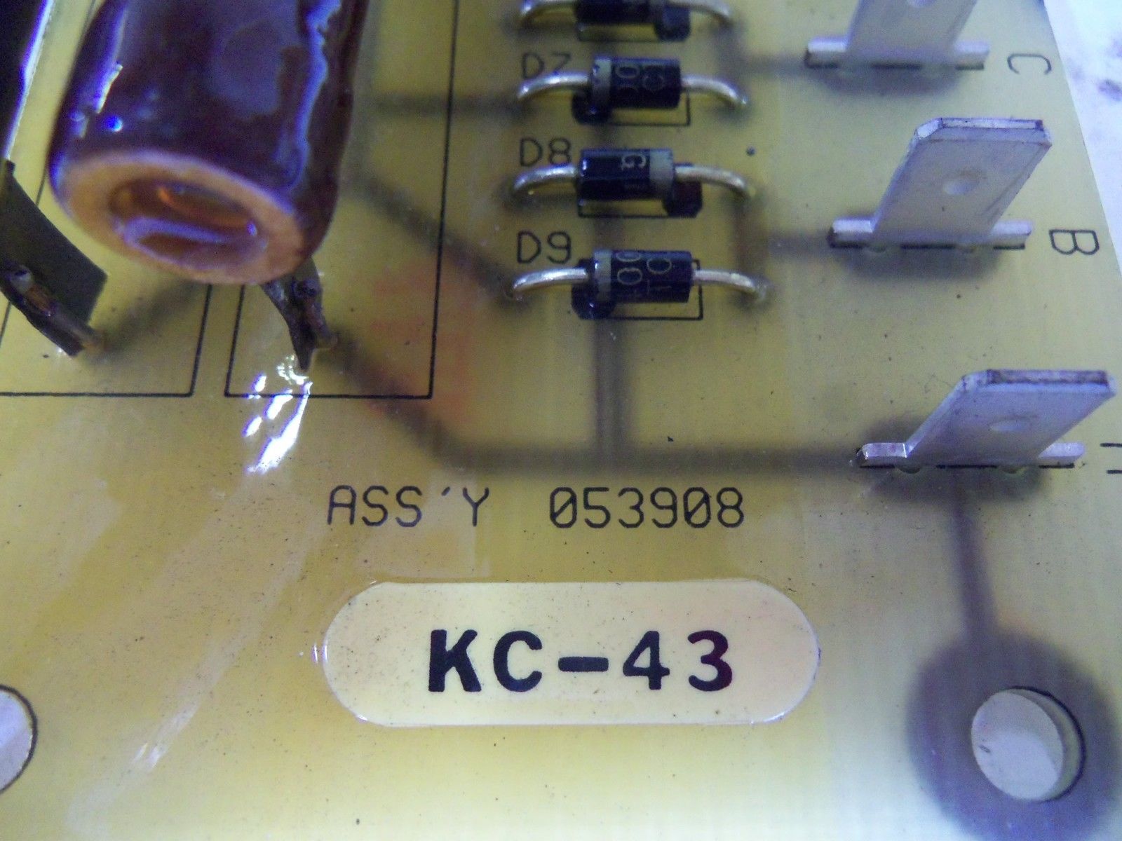 MILLER RESISTOR CARD 053908 UNMP