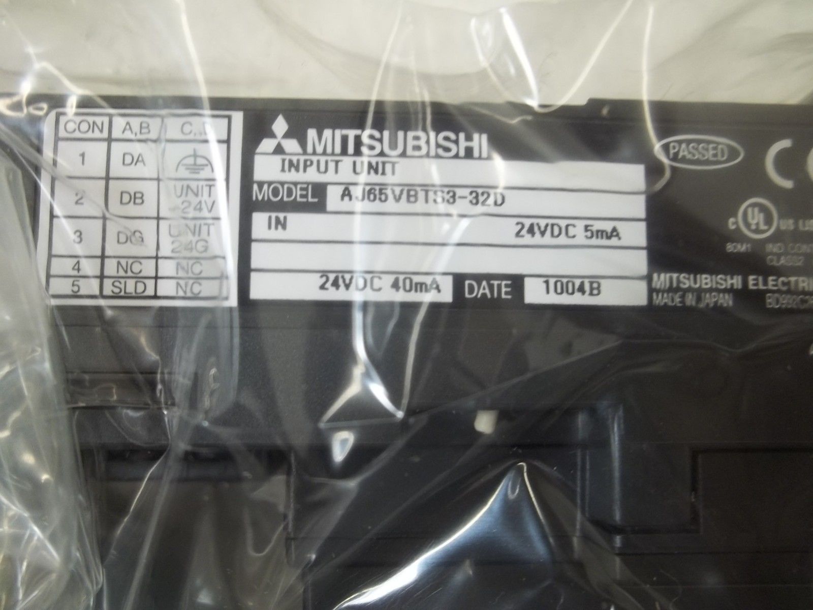 MITSUBISHI AJ65VBTS3-32D INPUT UNIT  NSMP