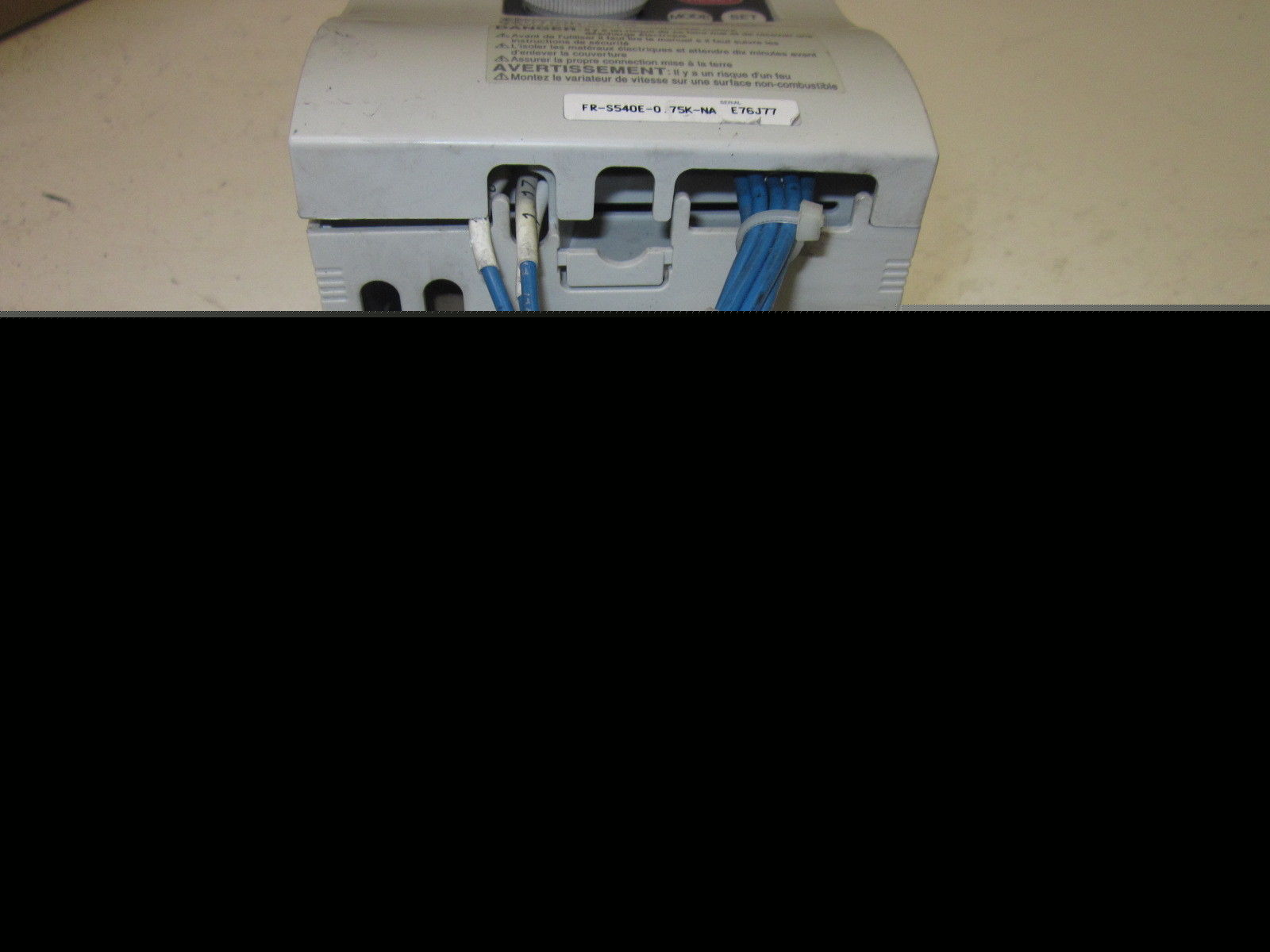 MITSUBISHI FR-S540E-0 75K-NA UNMP