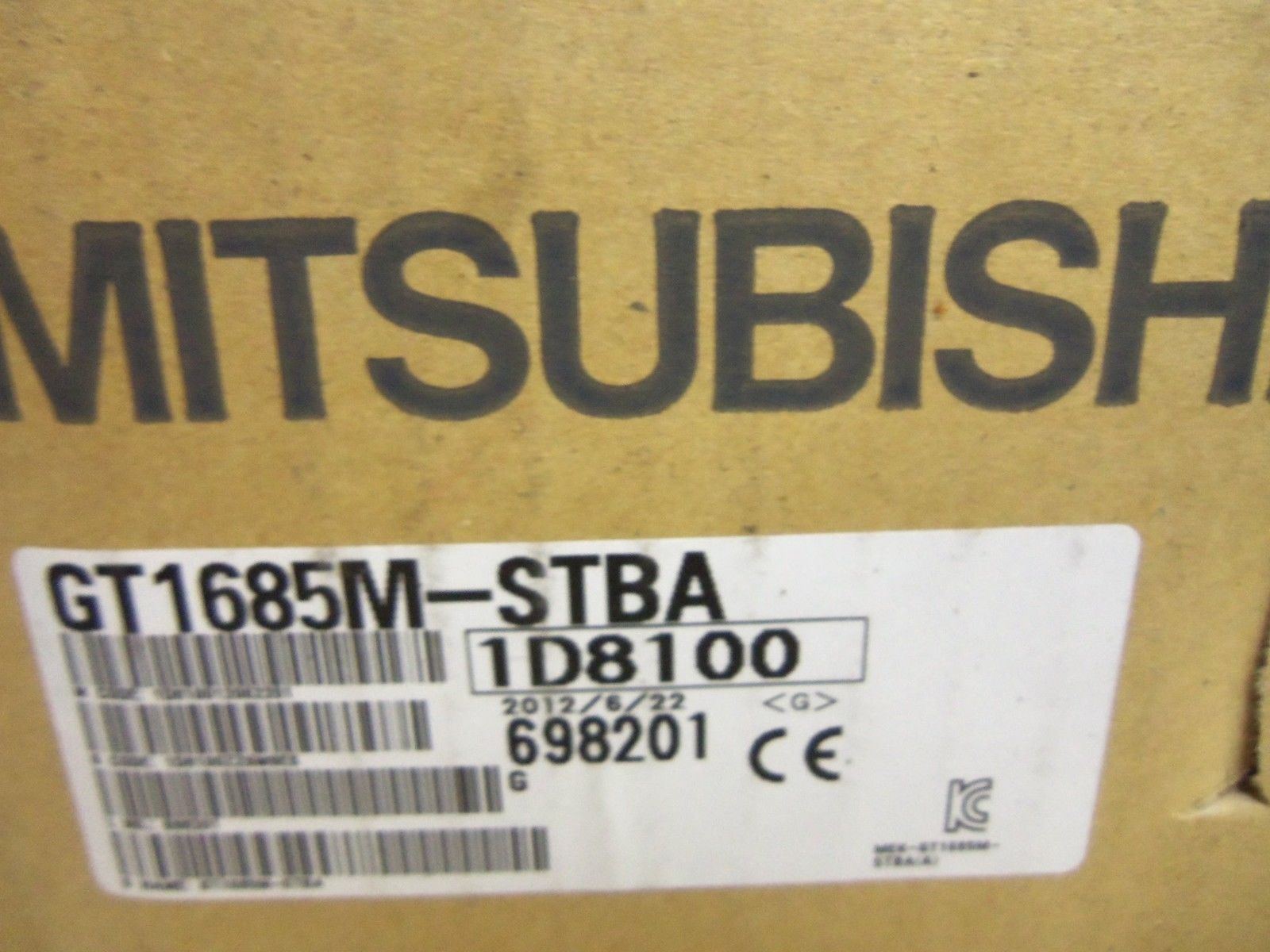 MITSUBISHI GT1685M-STBA TOUCH SCREEN NSMP