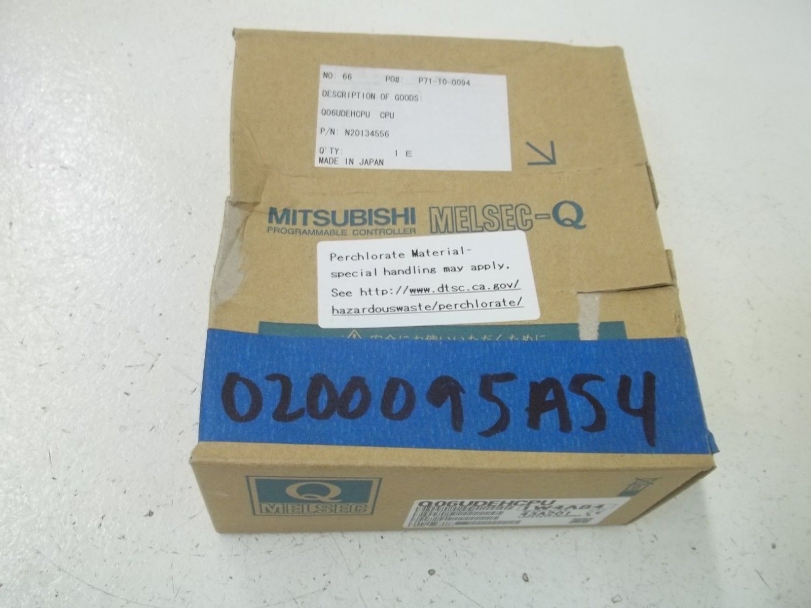 MITSUBISHI Q06UDEHCPU CPU UNIT *NEW IN BOX*