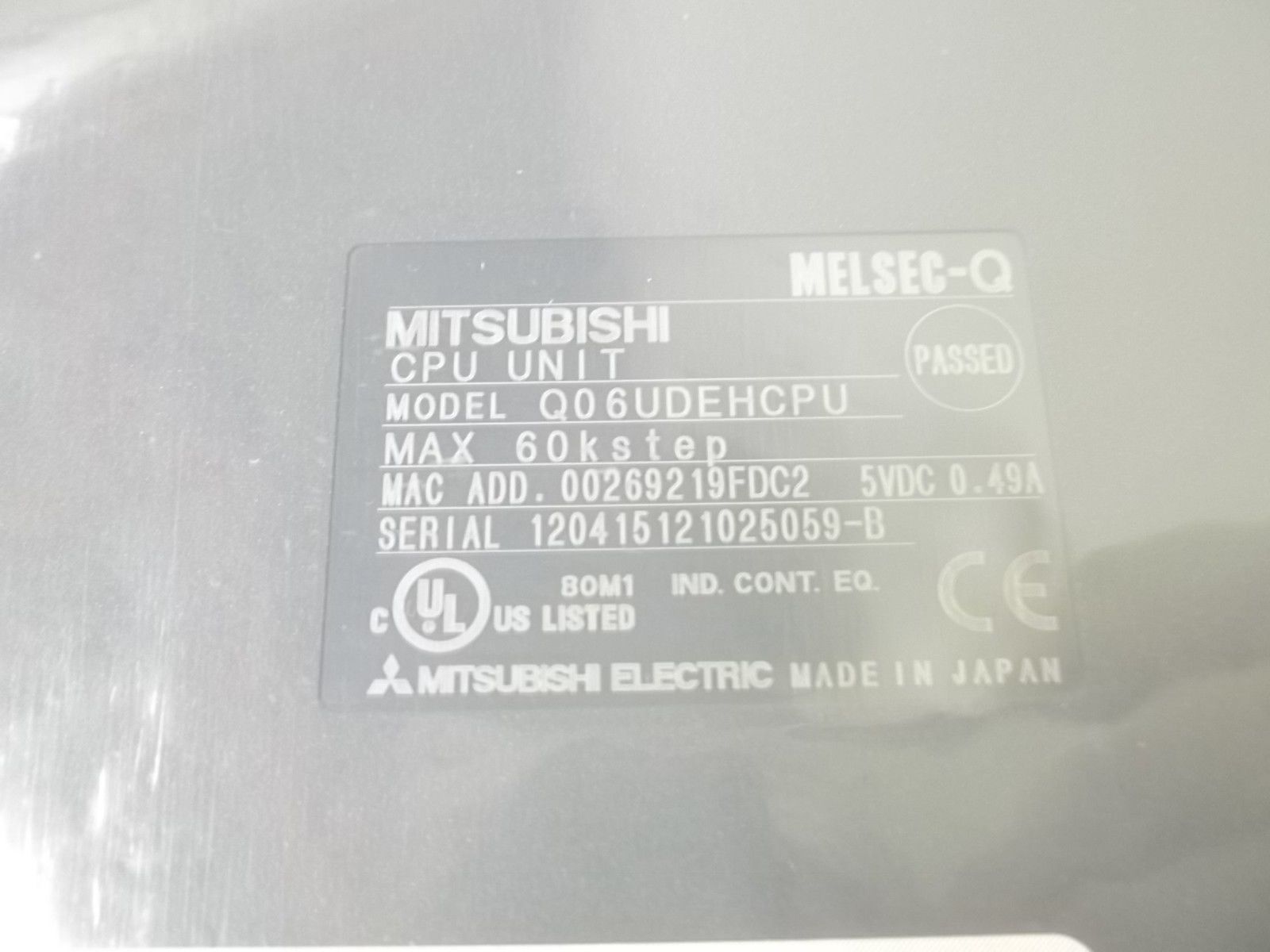 MITSUBISHI Q06UDEHCPU CPU UNIT *NEW IN BOX*