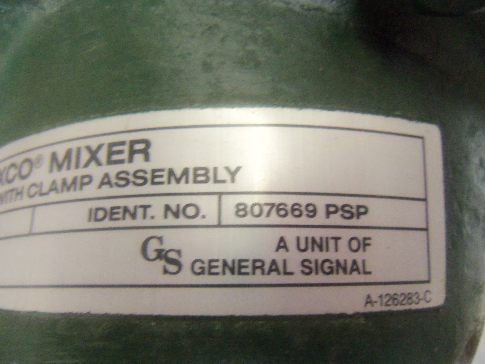 MIXCO LIGHTNIN 807669 PSP NSNP