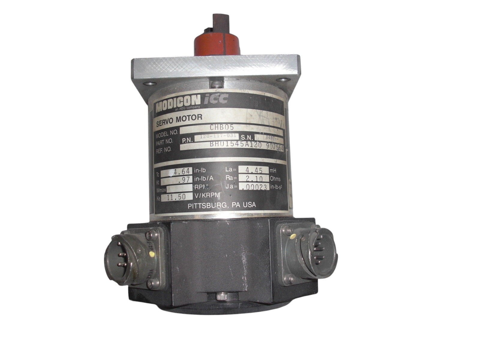 MODICON ICC AEG 120-117-031 SERVO MOTOR CHB05 UNMP