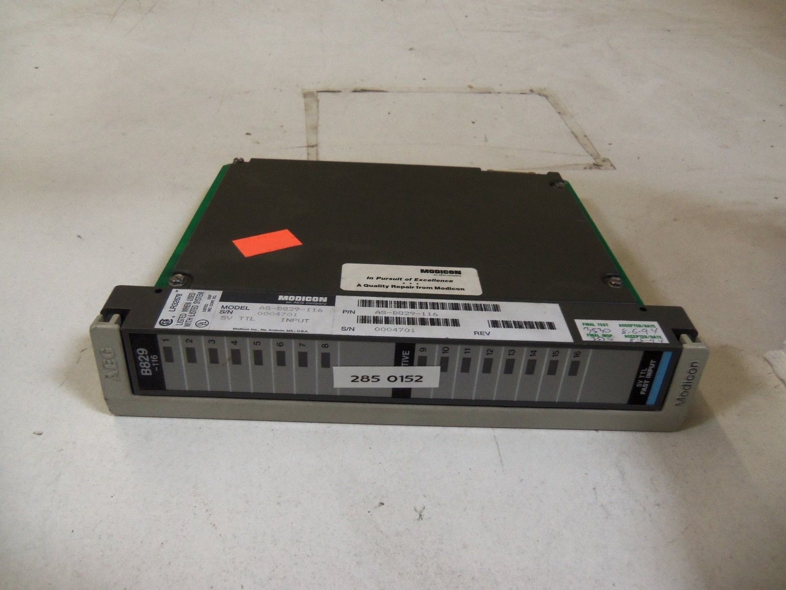 MODICON AS-B829-116 5V TTL FAST INPUT UNMP