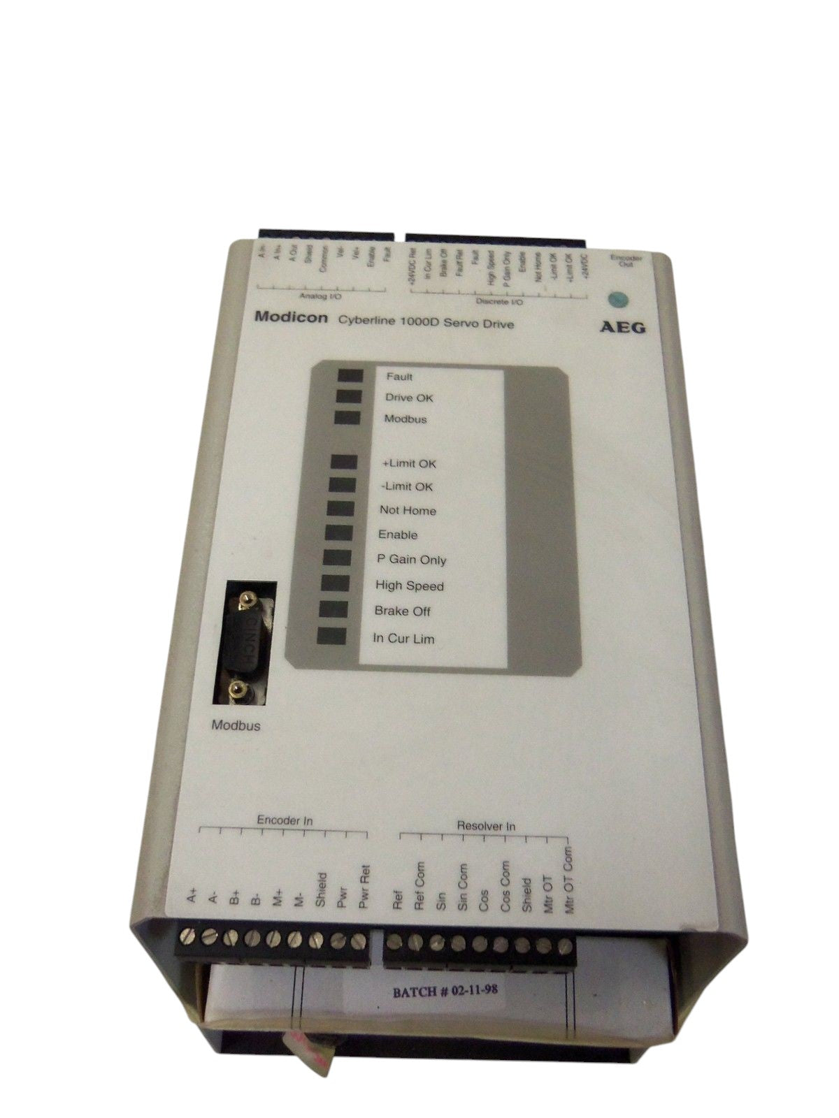 MODICON DR-D020-001 UNMP