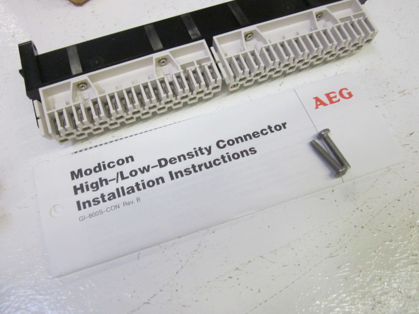 MODICON GOULD PM-0056-001 HIGH/LOW DENSITY CONNECTOR NSMP