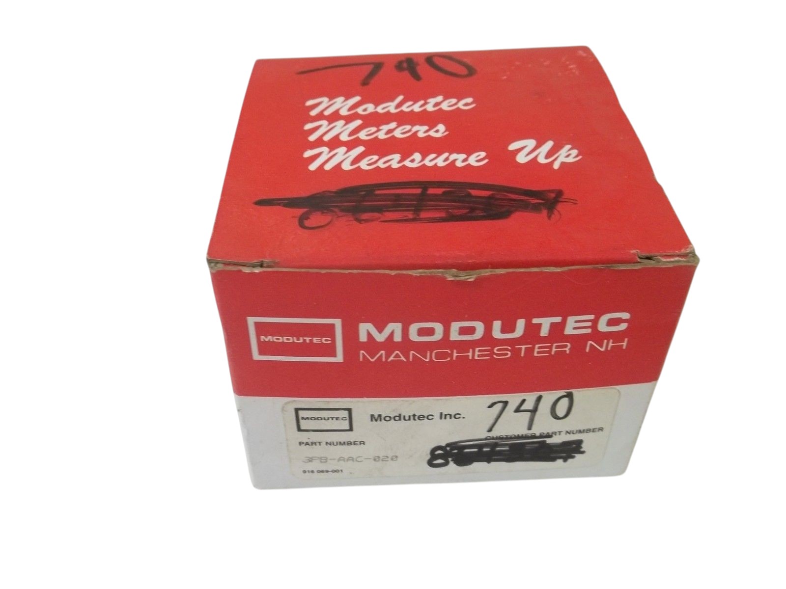 MODUCTEC 3PB-AAC-020 PANEL METER 0-20 NSMP
