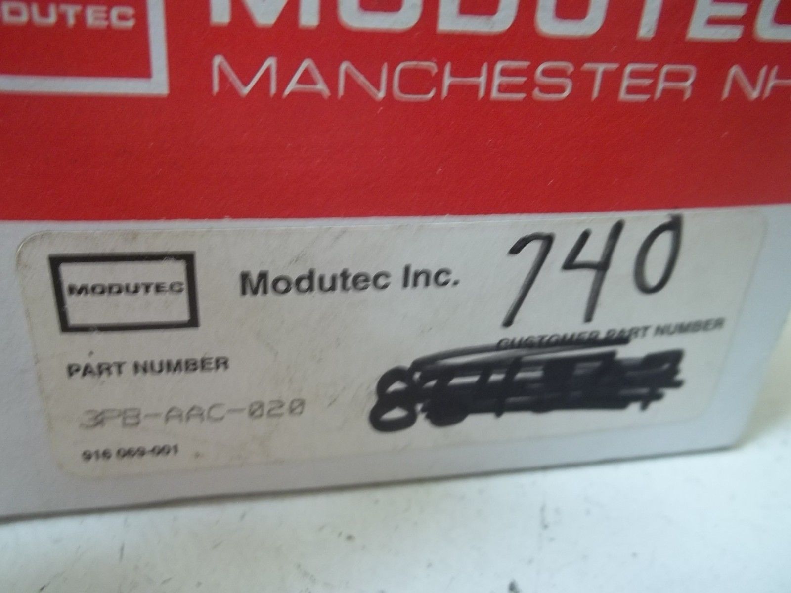 MODUCTEC 3PB-AAC-020 PANEL METER 0-20 NSMP