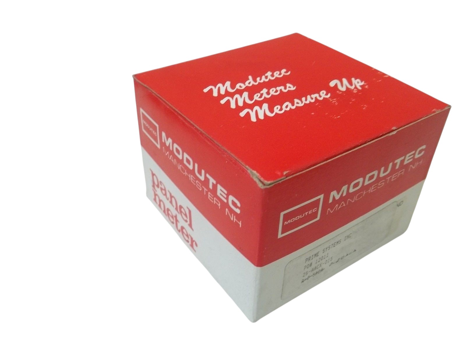 MODUTEC 2S-AACX-015 PANEL METER 0-15 A-C AMPERES UNMP