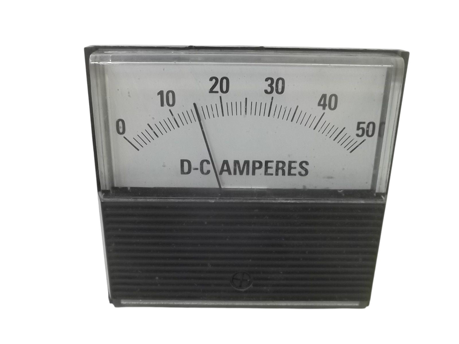 MODUTEC CLE8-A3D500L-U METER PANEL 0-50 3-1/2" DC AMPERES UNMP