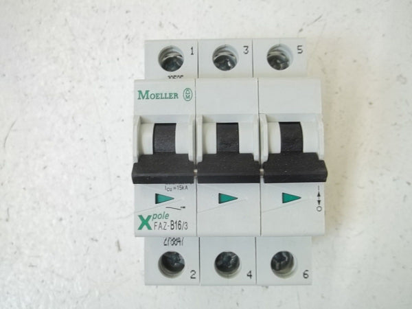 MOELLER FAZ-B16/3 MINIATURE CIRCUIT BREAKER NSMP