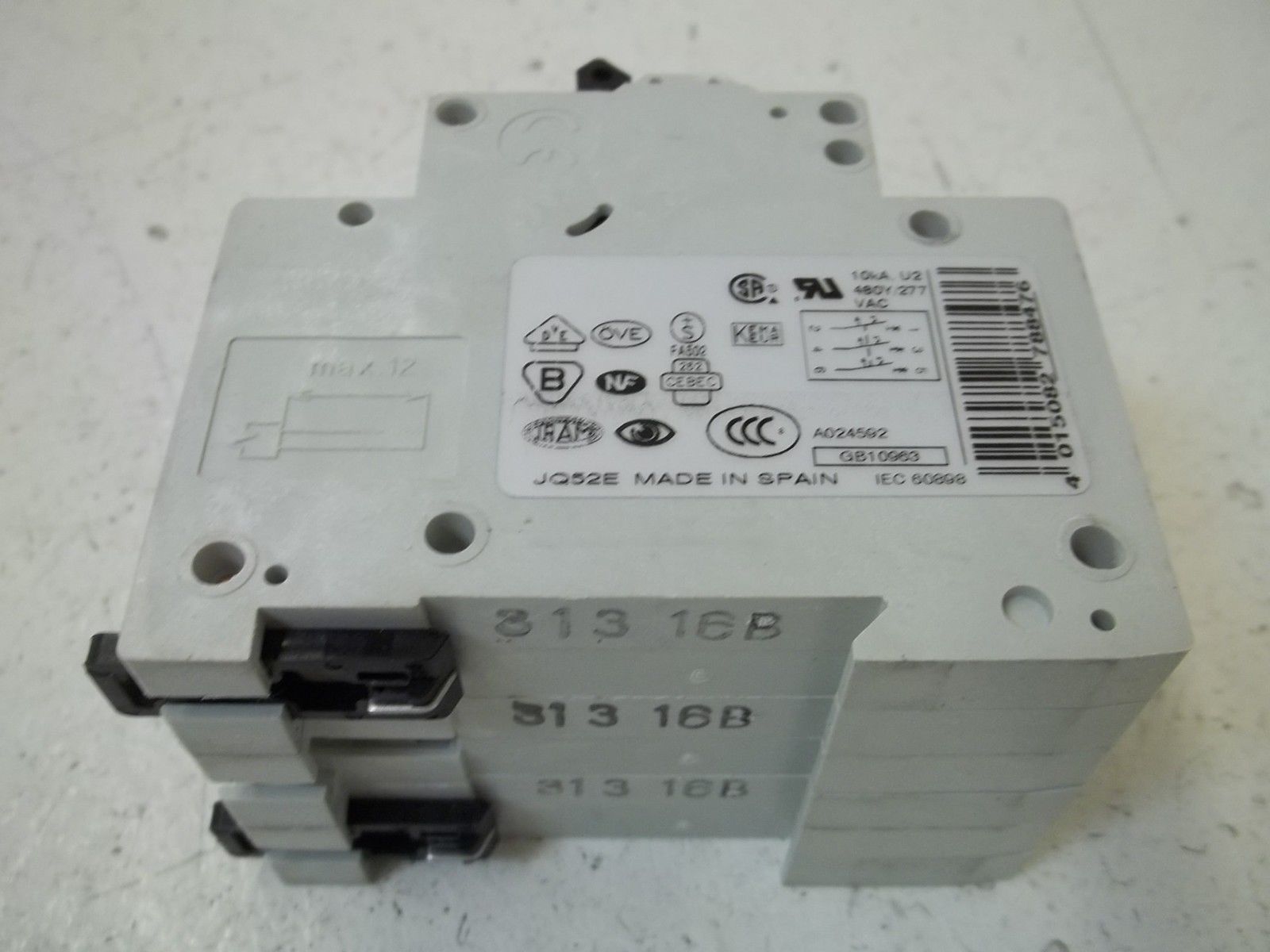 MOELLER FAZ-B16/3 MINIATURE CIRCUIT BREAKER NSMP