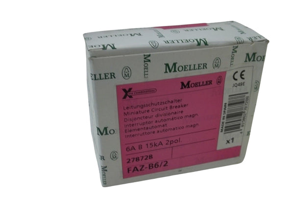 MOELLER FAZ-B6/2 MINIATURE CIRCUIT BREAKER NSMP