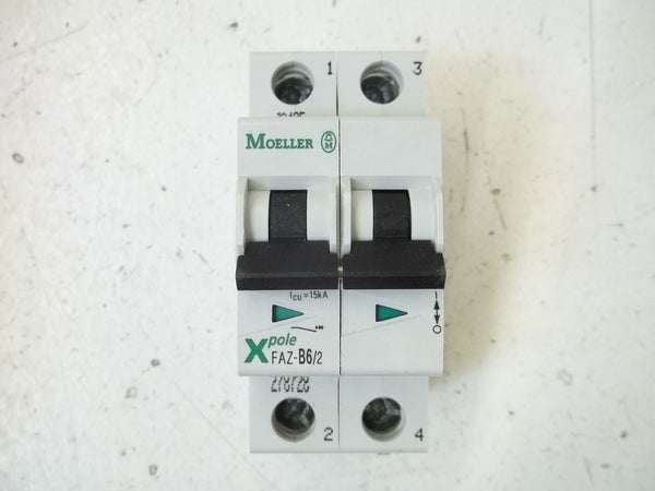 MOELLER FAZ-B6/2 MINIATURE CIRCUIT BREAKER NSMP