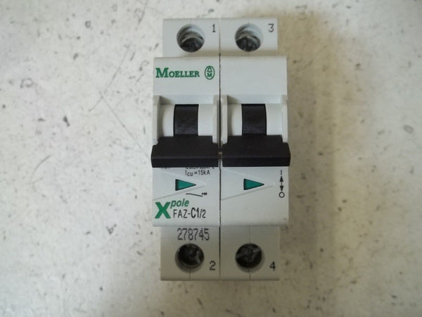 MOELLER FAZ-C1/2 CIRCUIT BREAKER NSNP