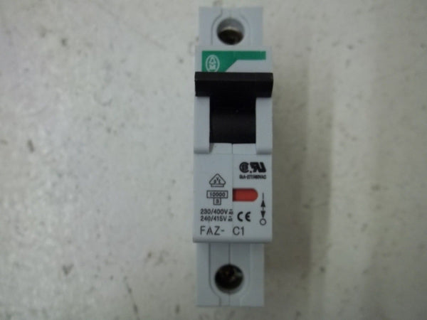 KLOCKNER MOELLER FAZ-C1 CIRCUIT BREAKER  NSNP