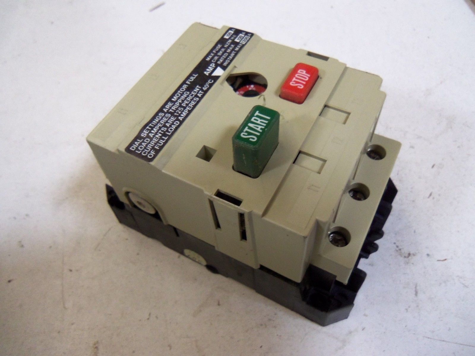 MOELLER MANUAL MOTOR STARTER PKZM-01-NA NSMP